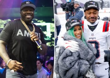 50 Cent trolls Stefon Diggs as Cardi B sparks split rumors at Super Bowl 2026
