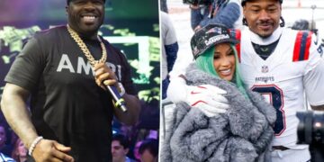50 Cent trolls Stefon Diggs as Cardi B sparks split rumors at Super Bowl 2026
