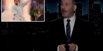 Jimmy Kimmel calls out liberals for not actually being fans of Bad Bunny despite hailing halftime show
