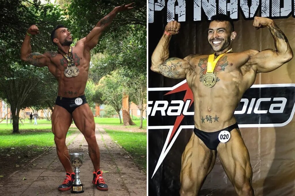 Champion bodybuilder drops dead in middle of a workout