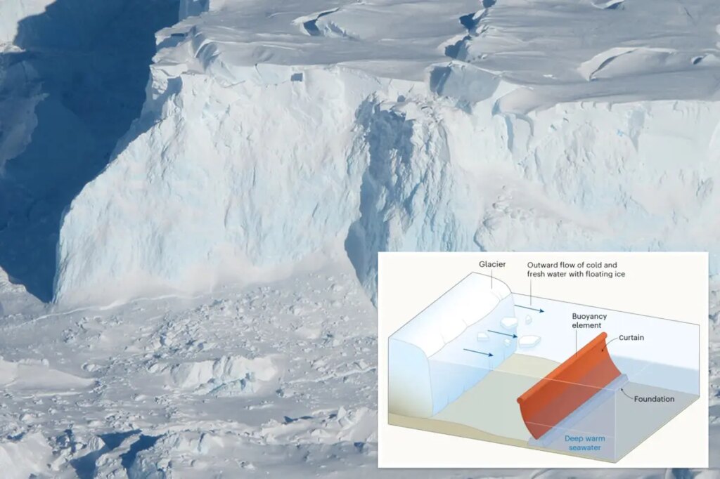 Scientists think an $80M wall around ‘Doomsday Glacier’ will slow sea level rise