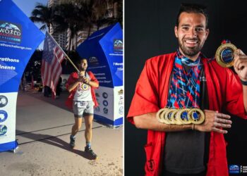NJ man runs 7 marathons on 7 continents in 7 days for St. Jude’s cancer kids