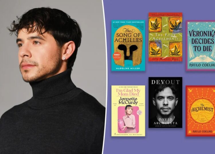 David Archuleta’s favorite books inspire him to reflect on his own life