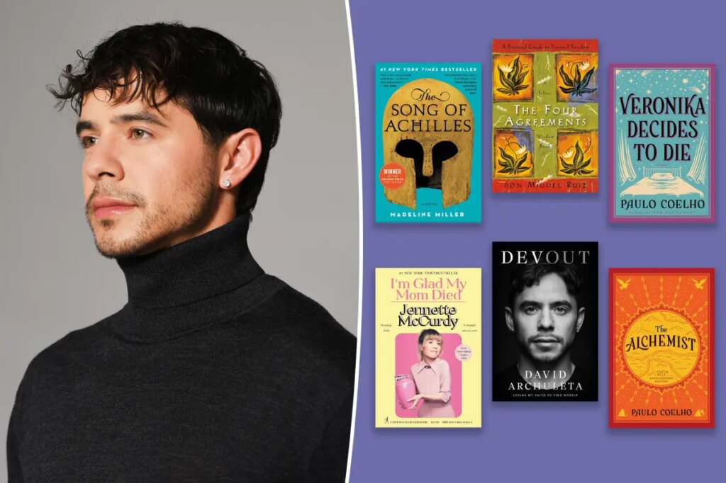 David Archuleta’s favorite books inspire him to reflect on his own life