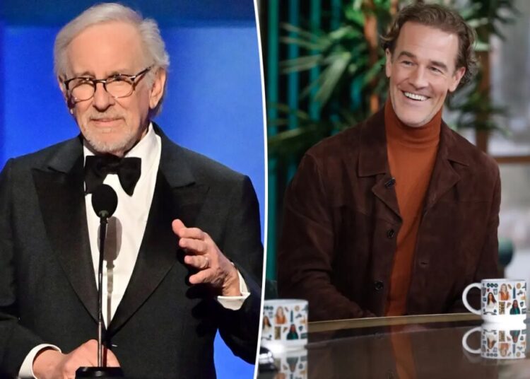 Steven Spielberg, Dawson Leery’s idol, donates $25K to James Van Der Beek’s family after actor’s death