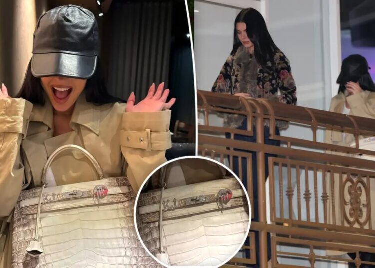 Kylie Jenner takes her $500K bag to dinner at strip mall sushi hot spot