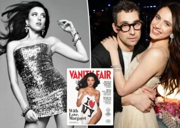 Margaret Qualley strips down for Vanity Fair, makes rare comments about husband Jack Antonoff