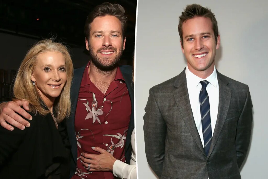 Armie Hammer’s mom to launch podcast for the scandal-plagued to find redemption