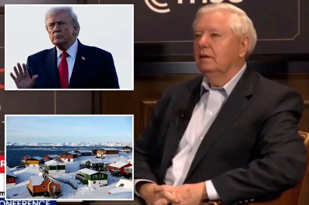 Lindsey Graham’s message to Europeans ‘nervous’ about Trump: ‘Who gives a s–t who owns Greenland?’