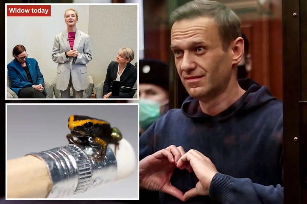 Russian opposition leader Alexei Navalny poisoned by highly lethal dart frog toxin, widow says