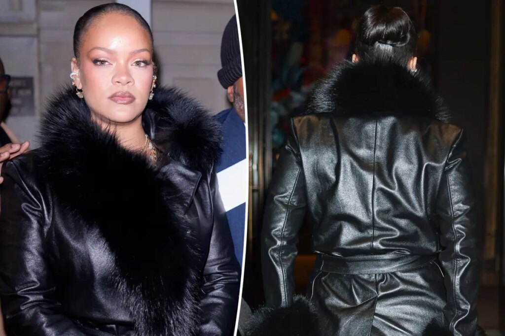 Rihanna suffers wardrobe malfunction, flashes backside at A$AP Rocky’s fashion show