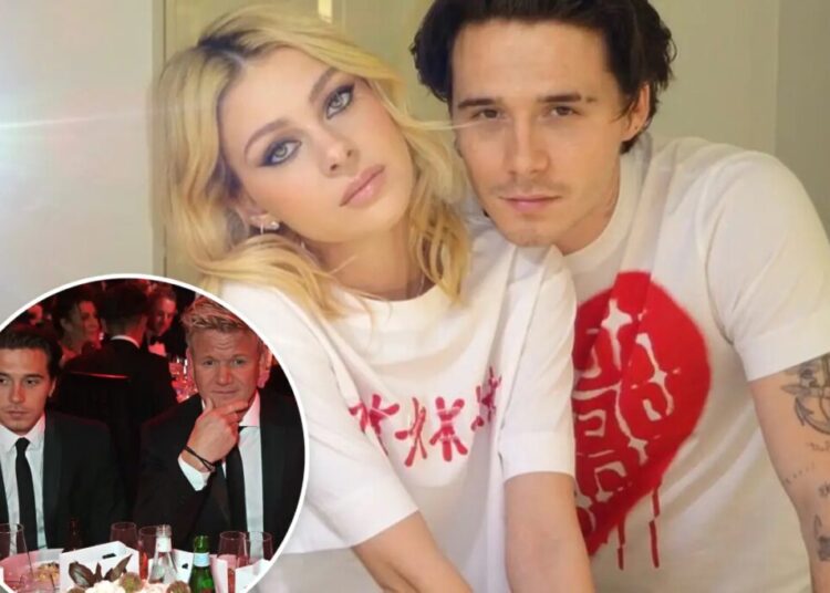 Brooklyn Beckham subtly hits back after Gordon Ramsay criticizes ‘difficult’ family feud