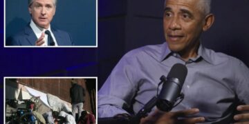 Obama blasts LA homeless ‘atrocity’ in jab at Gavin Newsom
