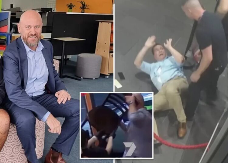 Australian strip club chair thrower loses job, police investigation into viral moment continues