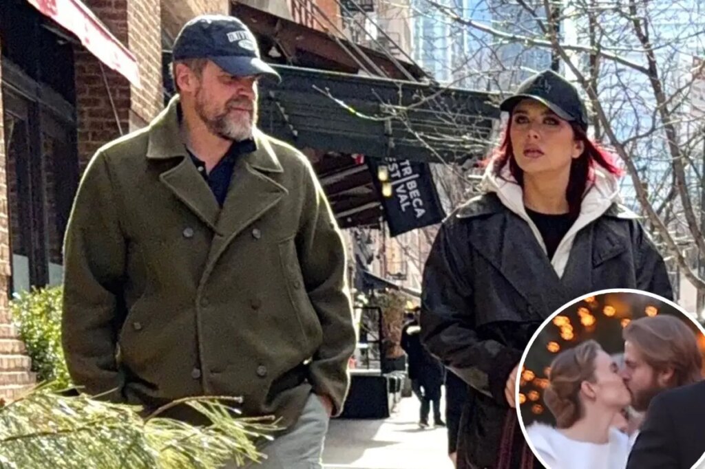David Harbour spotted out with mystery woman while ‘Stranger Things’ costars celebrated at Maya Hawke’s wedding