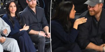 Prince Harry and Meghan Markle spotted enjoying NBA All-Stars Game in Los Angeles