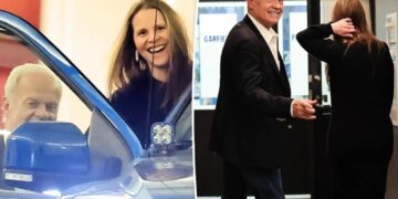 Kelsey Grammer, 70, and wife Kayte Walsh, 47, go on rare dinner date 4 months after welcoming son