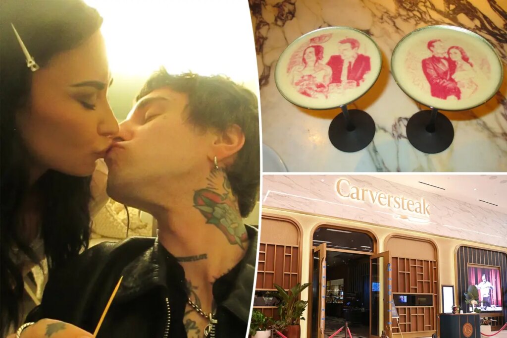 Demi Lovato leaves massive tip after private Valentine’s Day dinner with husband Jutes