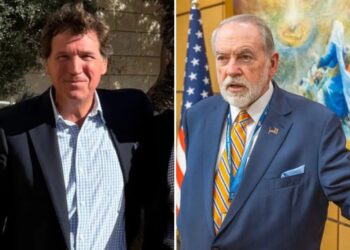 Tucker Carlson says he, staff were detained in Israel after interview with US Ambassador