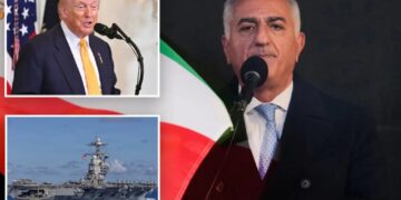 Iran’s exiled crown prince calls for Trump intervention to ‘expedite the process’ of tossing regime