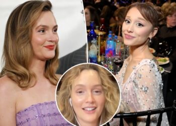 Leighton Meester defends awkward exchange with Ariana Grande at Critics Choice Awards