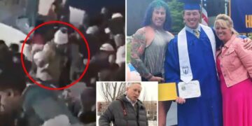 Rhode Island trans dad Robert Dorgan wasn’t part of ‘Senior Night’ photo with ex-wife, sons before deadly shooting