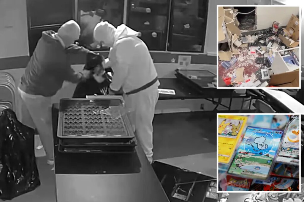 Pokémon bandits tunnel into LA shop and make off with nearly $200K in cards
