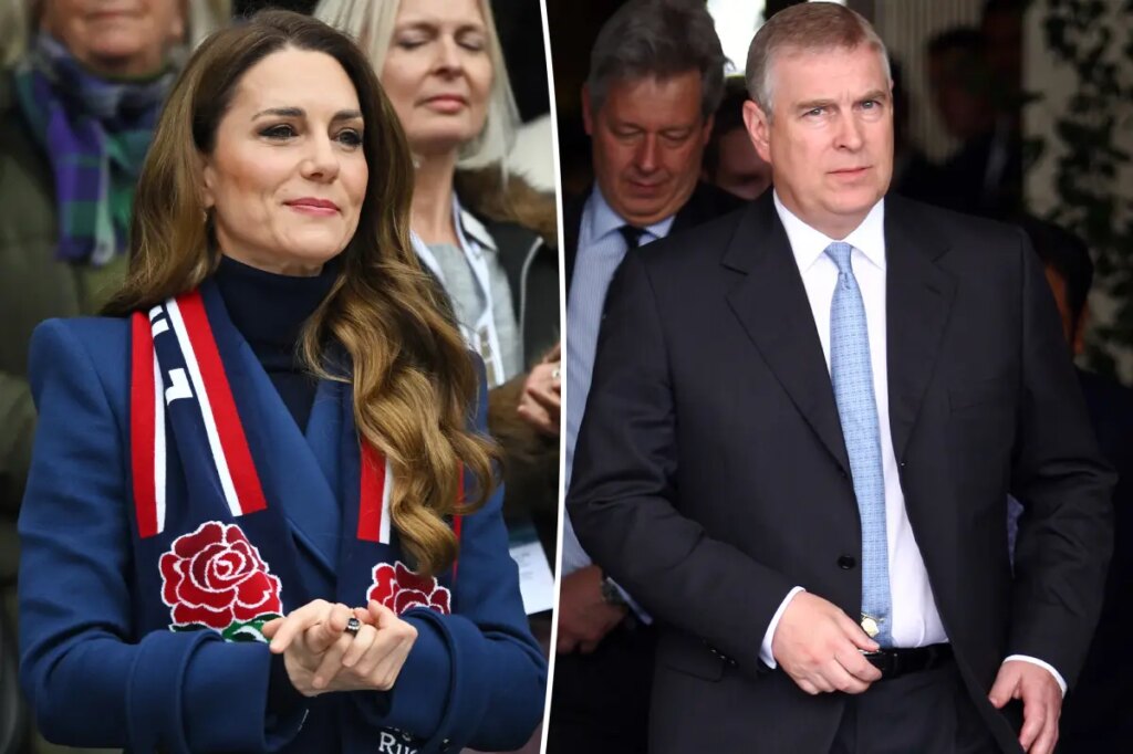 Kate Middleton seen for first time since ex-Prince Andrew’s arrest at Six Nations game