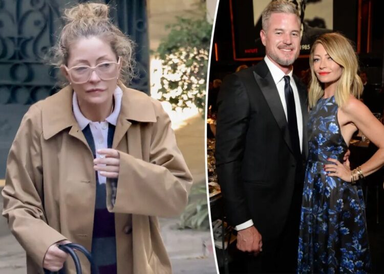Eric Dane’s grieving wife, Rebecca Gayheart, seen for first time since actor’s ALS death