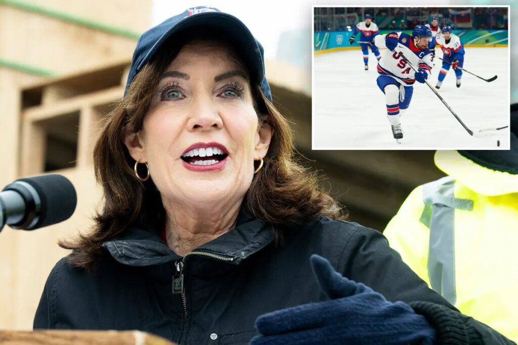 Hochul suspends liquor laws so NY bars can broadcast Olympic hockey game live — but only in these areas