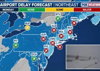 Over 3,000 flights canceled at NYC airports as historic blizzard threatens to bury region in 2-feet of snow