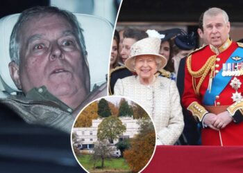 Arrogant ex-Prince Andrew cried ‘I’m the Queen’s son’ as he was booted from Royal Lodge: report