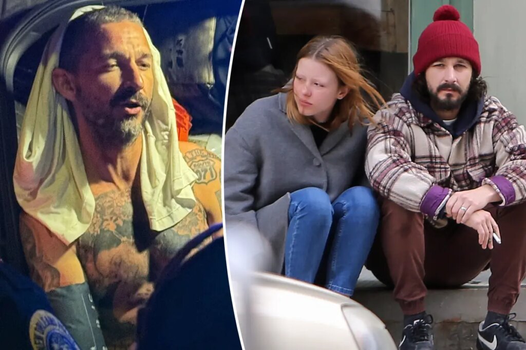 Shia LaBeouf kisses mystery woman at New Orleans bar after Mia Goth split, Mardi Gras arrest