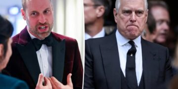 Prince Williams says he’s ‘not in a calm state’ as he arrives at BAFTA Awards after ex-Prince Andrew’s arrest