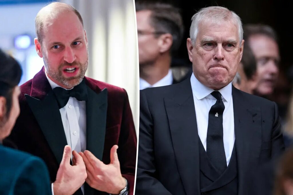 Prince Williams says he’s ‘not in a calm state’ as he arrives at BAFTA Awards after ex-Prince Andrew’s arrest