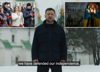 Zelensky marks war anniversary vowing to fight on, says Putin ‘has not achieved his goals’