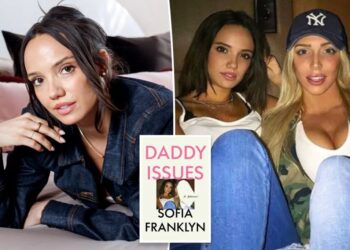 Sofia Franklyn savagely cuts Alex Cooper out from cover of upcoming tell-all memoir