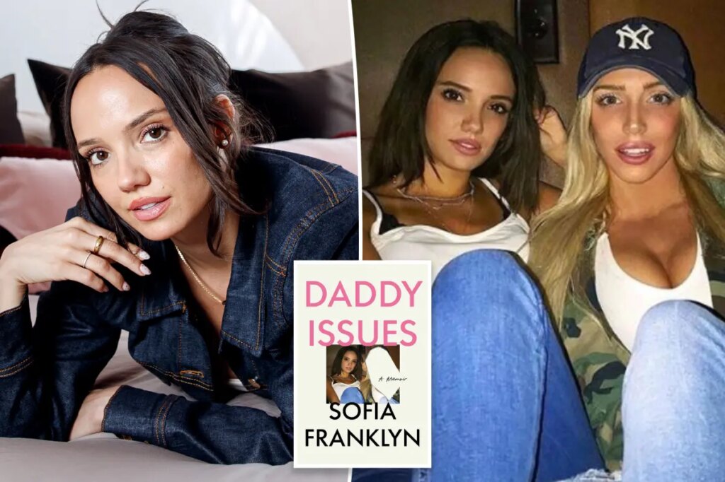 Sofia Franklyn savagely cuts Alex Cooper out from cover of upcoming tell-all memoir