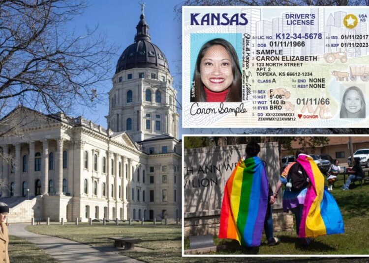 Kansas invalidates licenses for transgender drivers: ‘There are just two sexes’