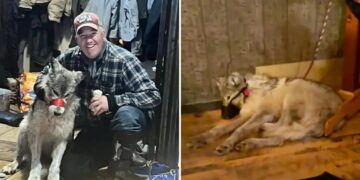 Wyoming hunter who tortured wolf, paraded injured animal in bar before killing it strikes sweetheart plea deal