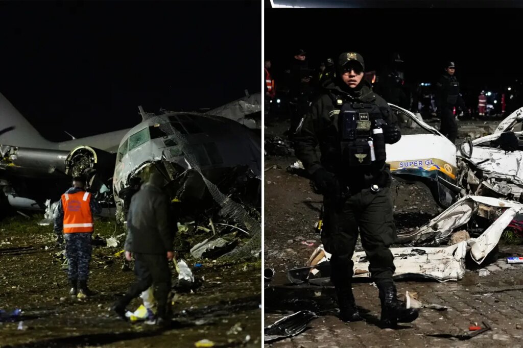 Cargo plane carrying money crashes near capital of Bolivia — at least 15 dead, official says