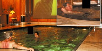 Clinton hot tub pic is from Asia trip ex-Prez took with Epstein and Maxwell — here’s more snaps from the racy night