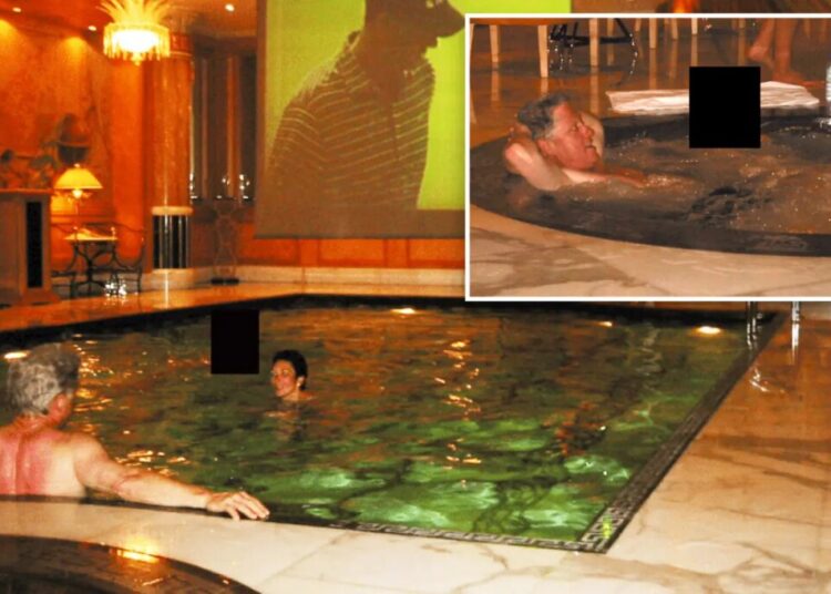 Clinton hot tub pic is from Asia trip ex-Prez took with Epstein and Maxwell — here’s more snaps from the racy night