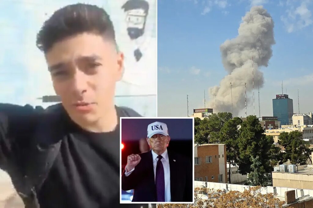 Iranians chant and dance in the streets after US, Israeli air strikes: ‘I love Trump!’