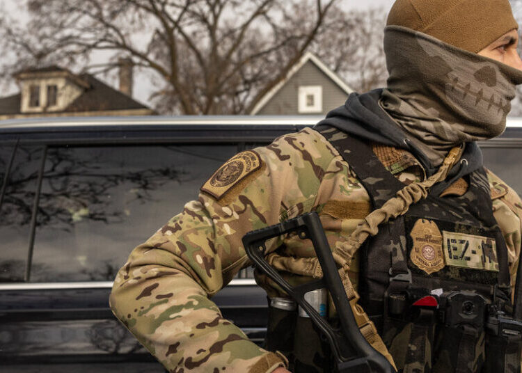 The High-Stakes Fight Over Masked Federal Agents