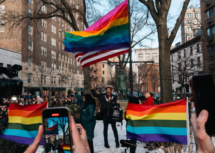 N.Y.C. Officials Reinstate Pride Flag at Stonewall After Federal Removal