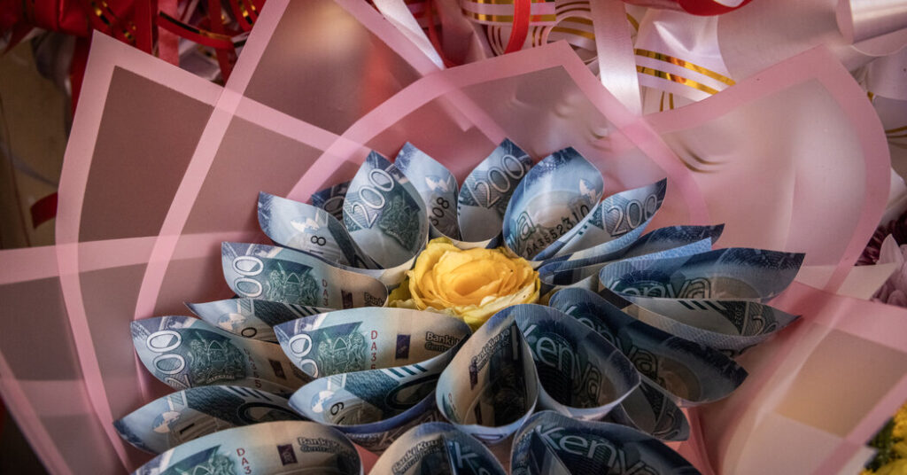 Can’t Buy Love? Kenya Bans Bouquets Made of Cash.