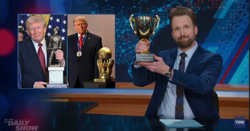 ‘The Daily Show’ Gives President Trump Yet Another Inaugural Award