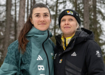 Heated Rivalry and Marital Bliss: Two Wives Go Head to Head in a Scary Olympic Sport