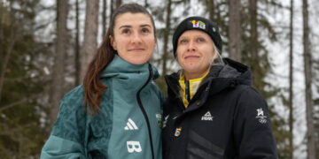 Heated Rivalry and Marital Bliss: Two Wives Go Head to Head in a Scary Olympic Sport